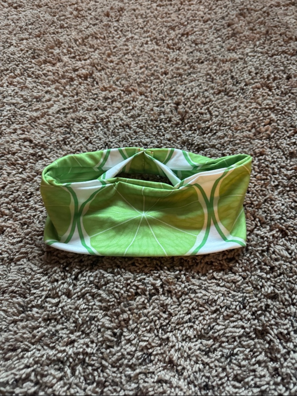 SHEIN Lime Green Stretch Headband
